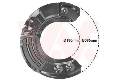 Splash Guard, brake disc (0618371)
