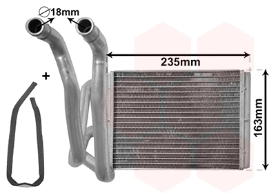 Heat Exchanger, interior heating (13006426)