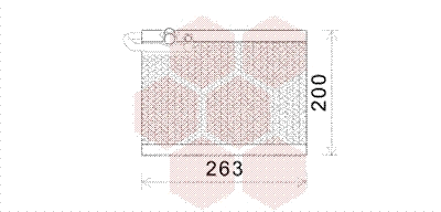 Evaporator, air conditioning (4000V351)