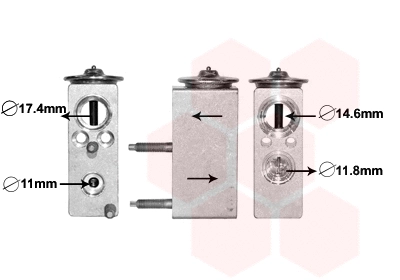 Expansion Valve, air conditioning (40001383)