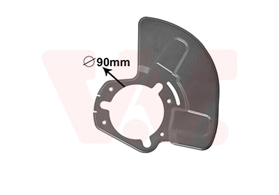 Splash Guard, brake disc (3745373)