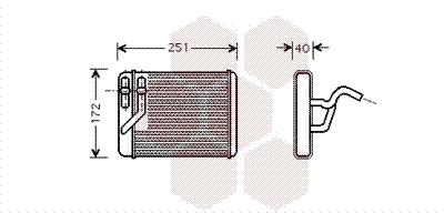 Heat Exchanger, interior heating (82006120)