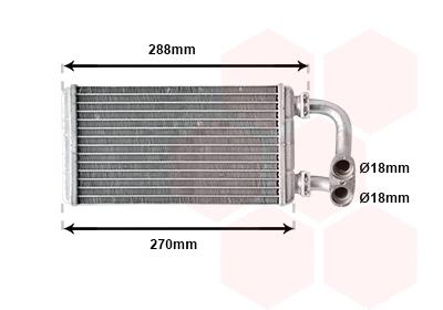 Heat Exchanger, interior heating (06006173)