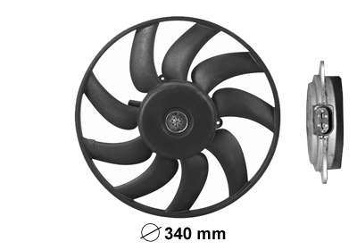 Fan, engine cooling (0327747)