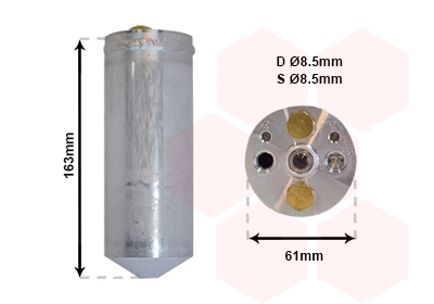 Dryer, air conditioning (2700D150)