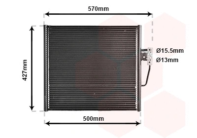 Condenser, air conditioning (06005192)