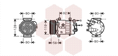 Compressor, air conditioning (4000K320)