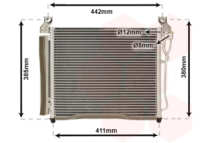 Condenser, air conditioning (83005158)