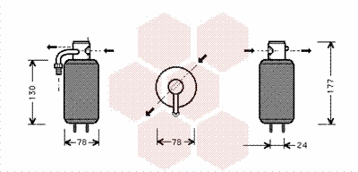 Dryer, air conditioning (5800D051)