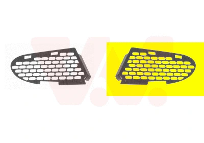 Ventilation Grilles, bumper