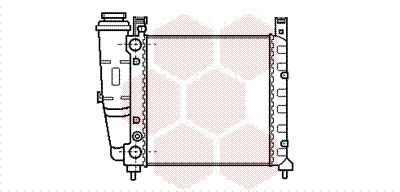 Radiator, engine cooling (17002038)