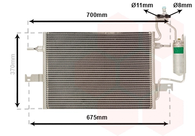 Condenser, air conditioning (37015349)
