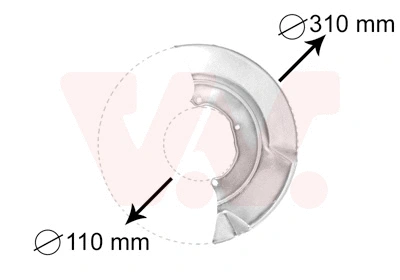 Splash Guard, brake disc (5874371)