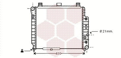 Radiator, engine cooling (30002238)