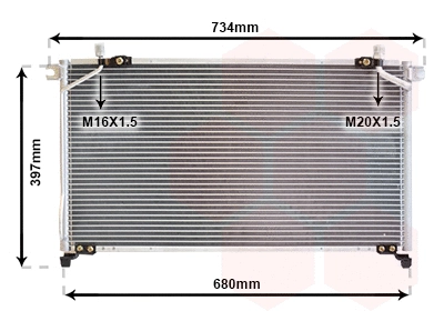 Condenser, air conditioning (13005213)