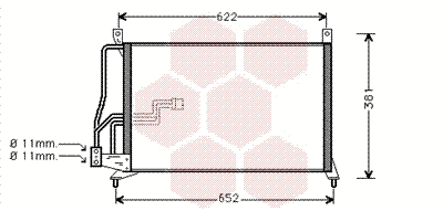 Condenser, air conditioning (37005231)