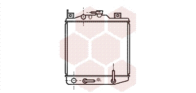 Radiator, engine cooling (52002023)