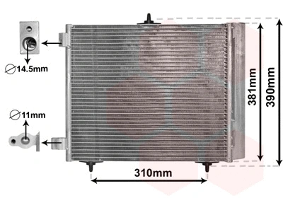 Condenser, air conditioning (09005205)