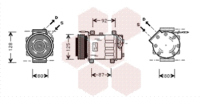 Compressor, air conditioning (4300K046)