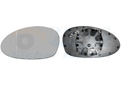 Mirror Glass, exterior mirror (0657835)