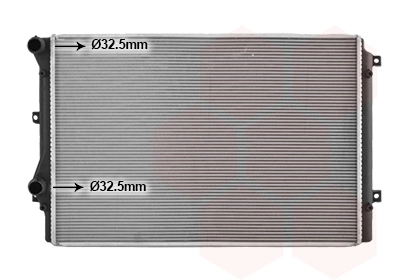 Radiator, engine cooling (58012701)