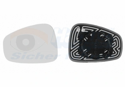 Mirror Glass, exterior mirror (0160837)