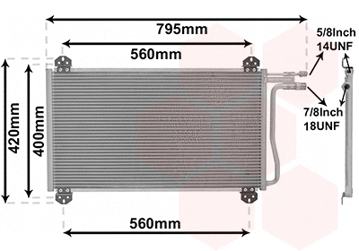 Condenser, air conditioning (30005219)