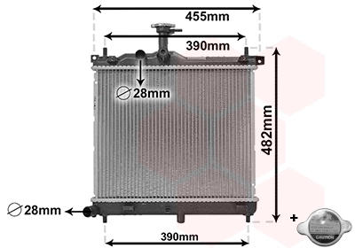 Radiator, engine cooling