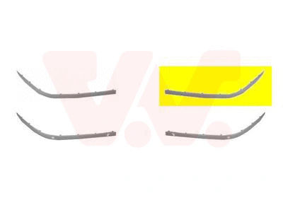 Trim/Protection Strip, bumper (0637581)