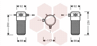 Dryer, air conditioning (5900D099)