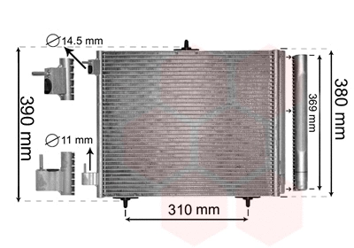 Condenser, air conditioning (40005295)