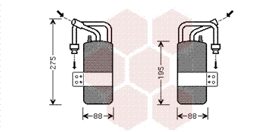 Dryer, air conditioning (1800D386)