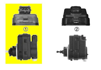 Actuator, headlight levelling (4072993V)