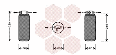Dryer, air conditioning (9900D031)