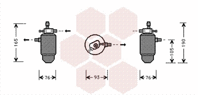 Dryer, air conditioning (4000D197)
