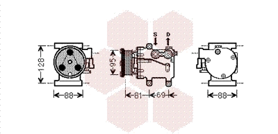 Compressor, air conditioning (1800K437)