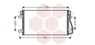 Condenser, air conditioning (43005348)