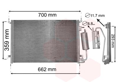 Condenser, air conditioning (37015397)