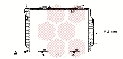 Radiator, engine cooling (30002203)