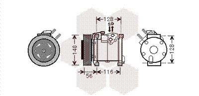 Compressor, air conditioning (0700K108)