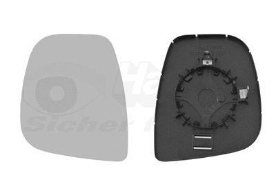 Mirror Glass, exterior mirror (0906831)