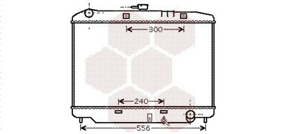 Radiator, engine cooling (37002179)