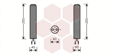 Dryer, air conditioning (8100D050)