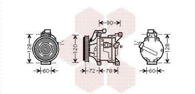 Compressor, air conditioning (5300K444)
