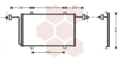 Condenser, air conditioning (43005278)