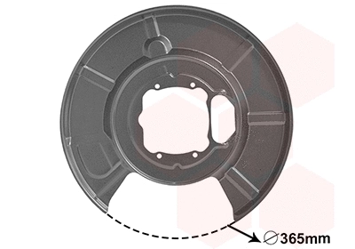 Splash Guard, brake disc (0655373)