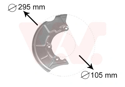 Splash Guard, brake disc (5888372)