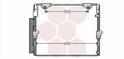 Condenser, air conditioning (53005560)