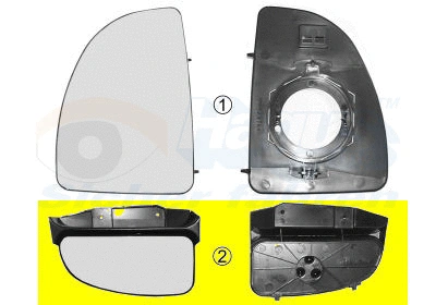 Mirror Glass, exterior mirror (1747833)