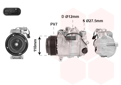 Compressor, air conditioning